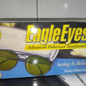 Eagle Eyes Polarized Sunglasses - Black and Green